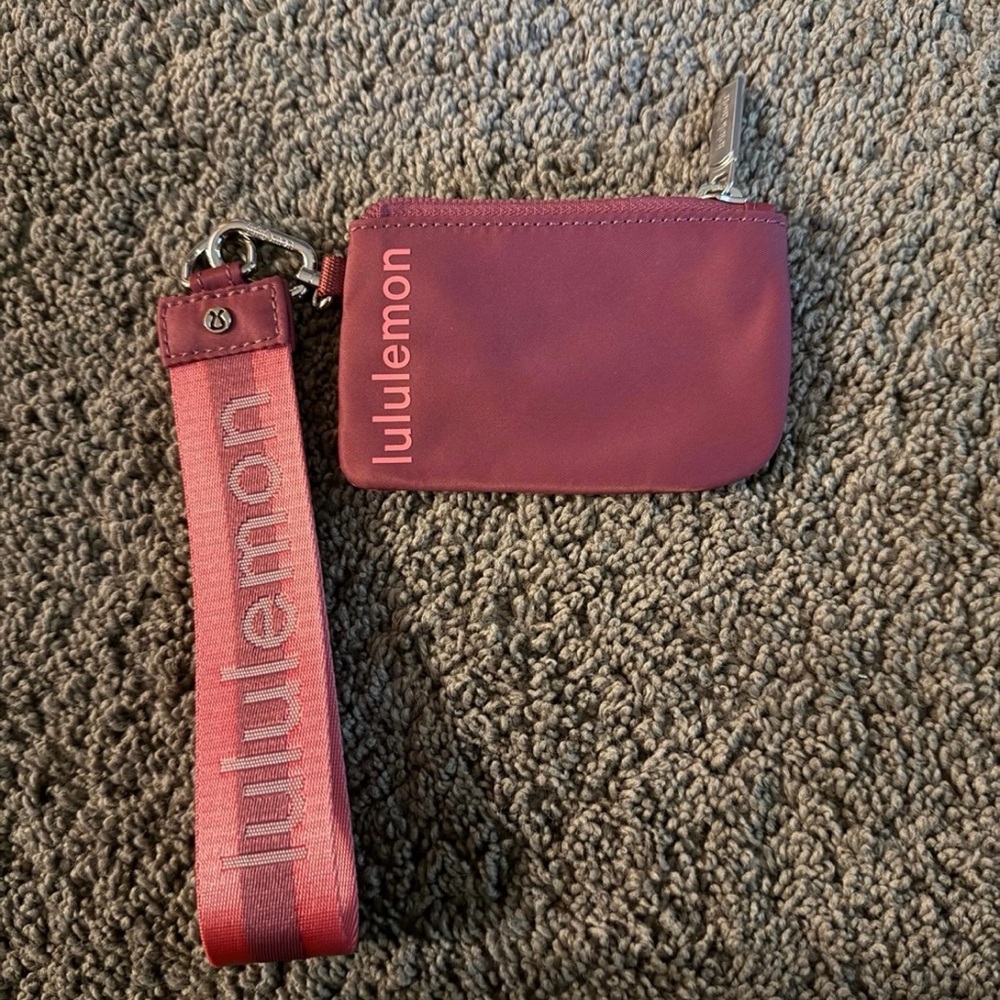 lululemon athletica Pink Key & Card Holder